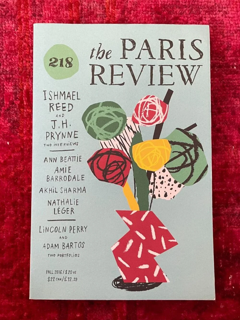 bundle of 4 The Paris Review Magazine Stack lot of 4 issues art culture trendy